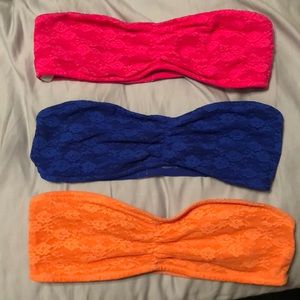 3 bandeaus package deal